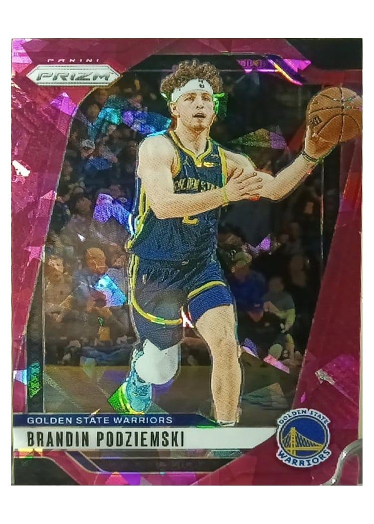 2024-25 Panini Prizm Base Set Brandin Podziemski #81 card