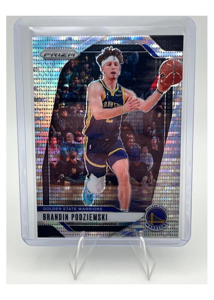 2024-25 Panini Prizm Base Set Brandin Podziemski #81 card