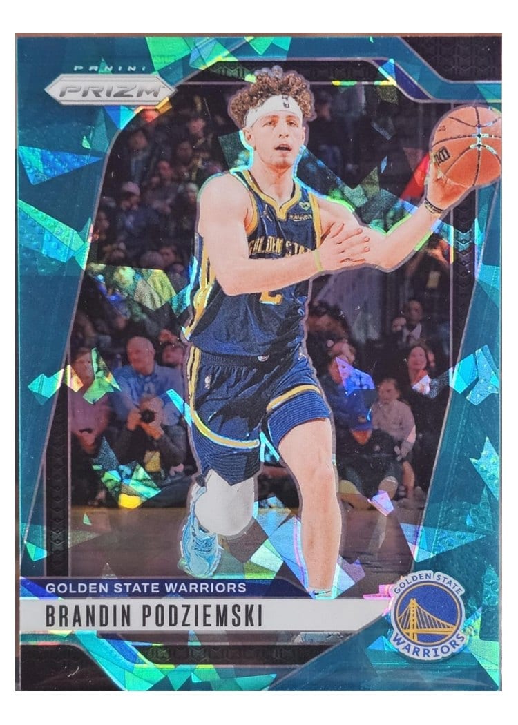 2024-25 Panini Prizm Base Set Brandin Podziemski #81 card