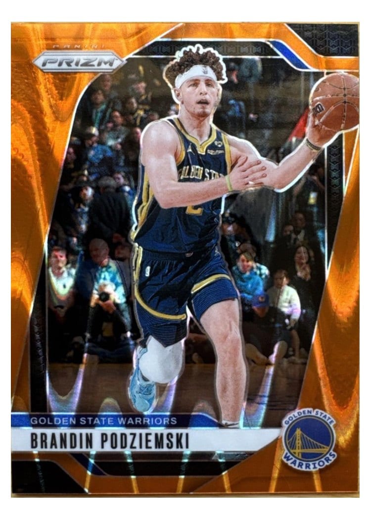 2024-25 Panini Prizm Base Set Brandin Podziemski #81 card