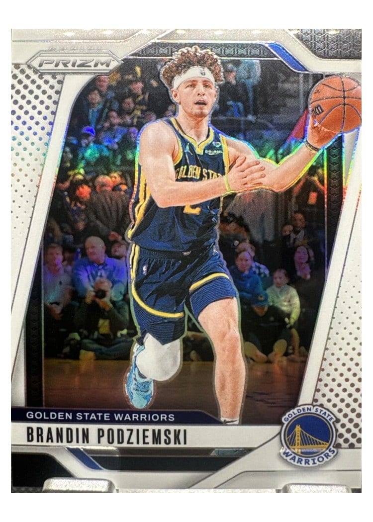 2024-25 Panini Prizm Base Set Brandin Podziemski #81 card