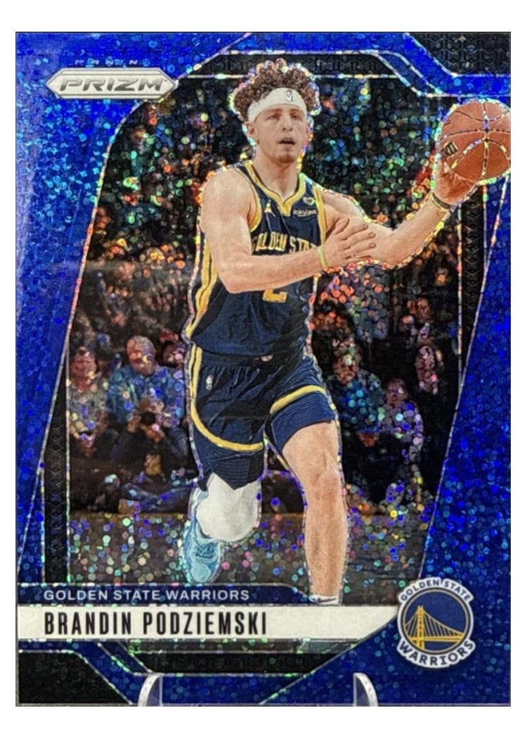 2024-25 Panini Prizm Base Set Brandin Podziemski #81 card