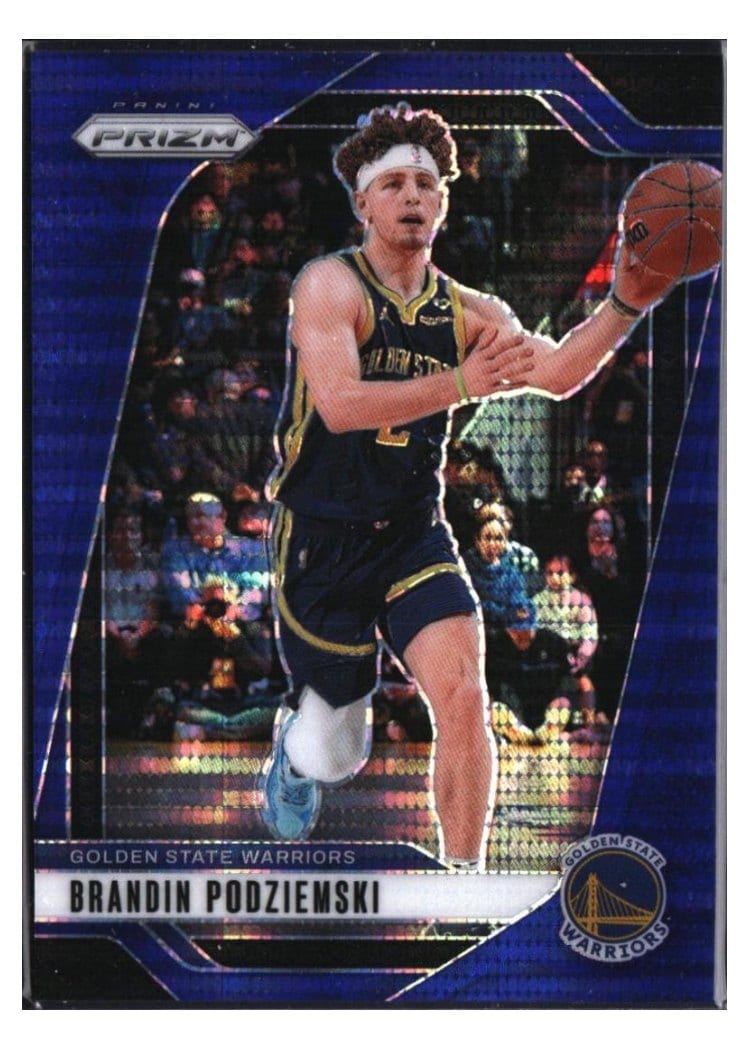 2024-25 Panini Prizm Base Set Brandin Podziemski #81 card