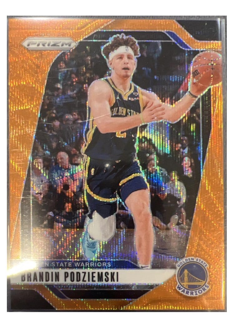 2024-25 Panini Prizm Base Set Brandin Podziemski #81 card