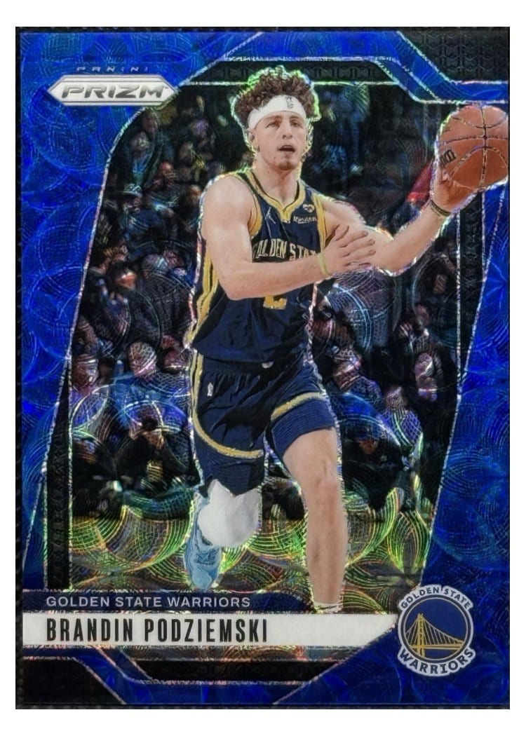2024-25 Panini Prizm Base Set Brandin Podziemski #81 card