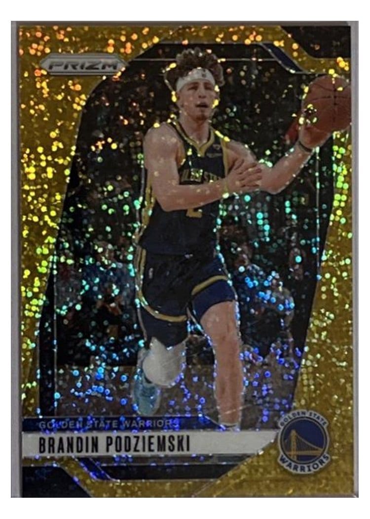 2024-25 Panini Prizm Base Set Brandin Podziemski #81 card