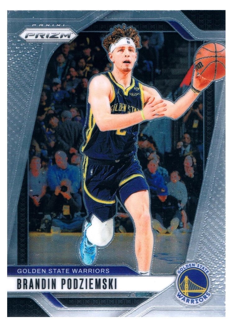 2024-25 Panini Prizm Base Set Brandin Podziemski #81 card