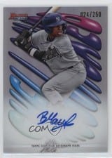 2023 Bowman's Best Shellacked Autographs Brando Mayea #SHA-BM card