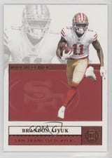 2021 Panini Encased Base Set Brandon Aiyuk #84 card