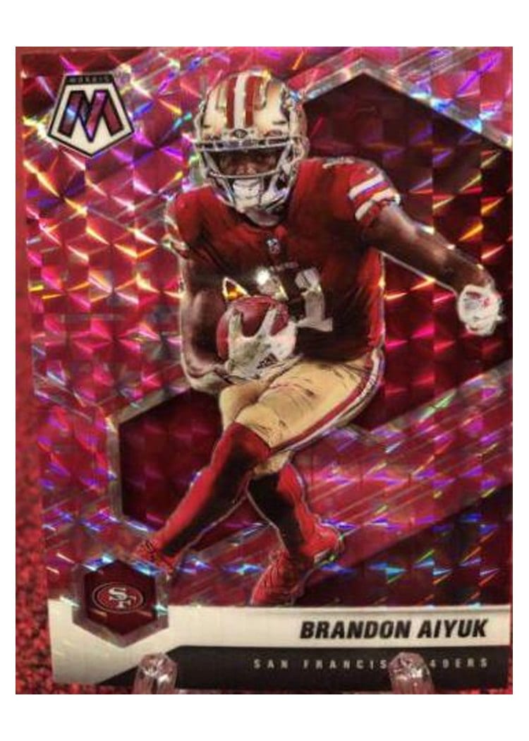 2021 Panini Mosaic Base Set Brandon Aiyuk #177 card