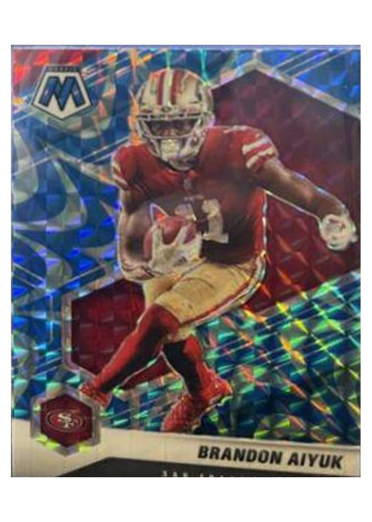 2021 Panini Mosaic Base Set Brandon Aiyuk #177 card