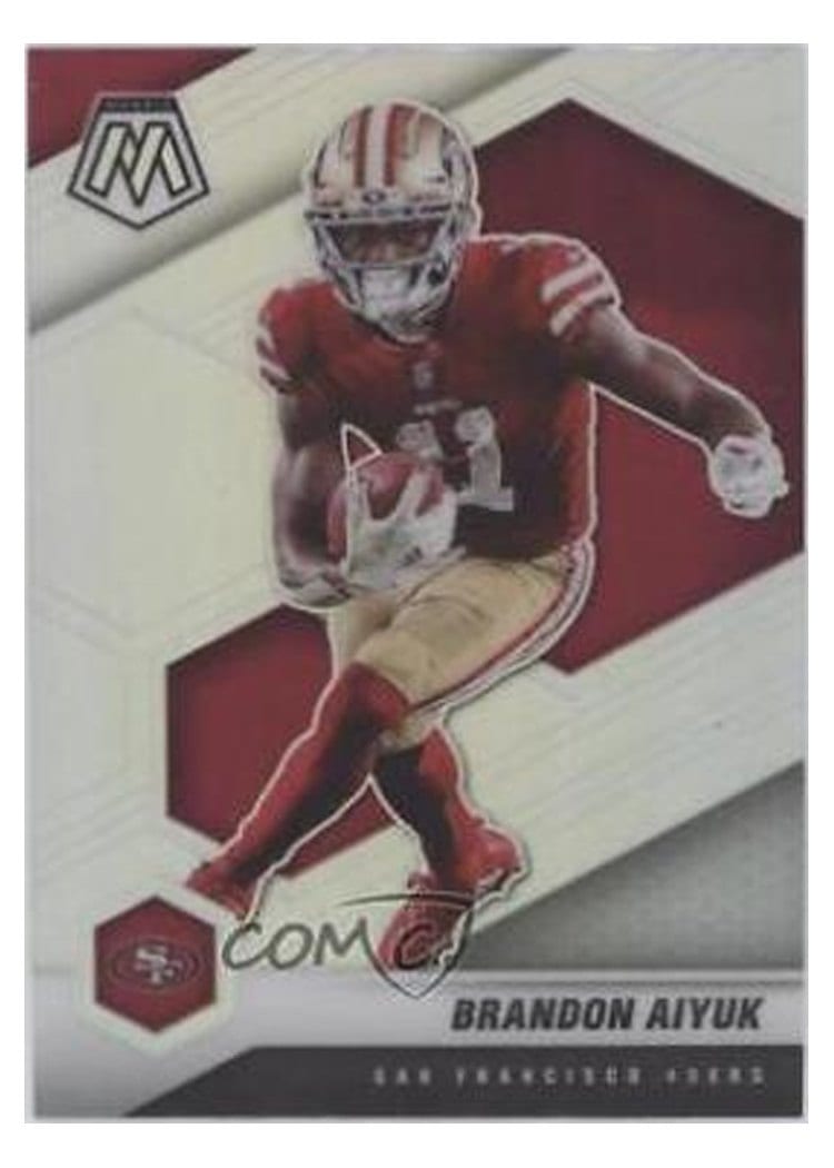 2021 Panini Mosaic Base Set Brandon Aiyuk #177 card