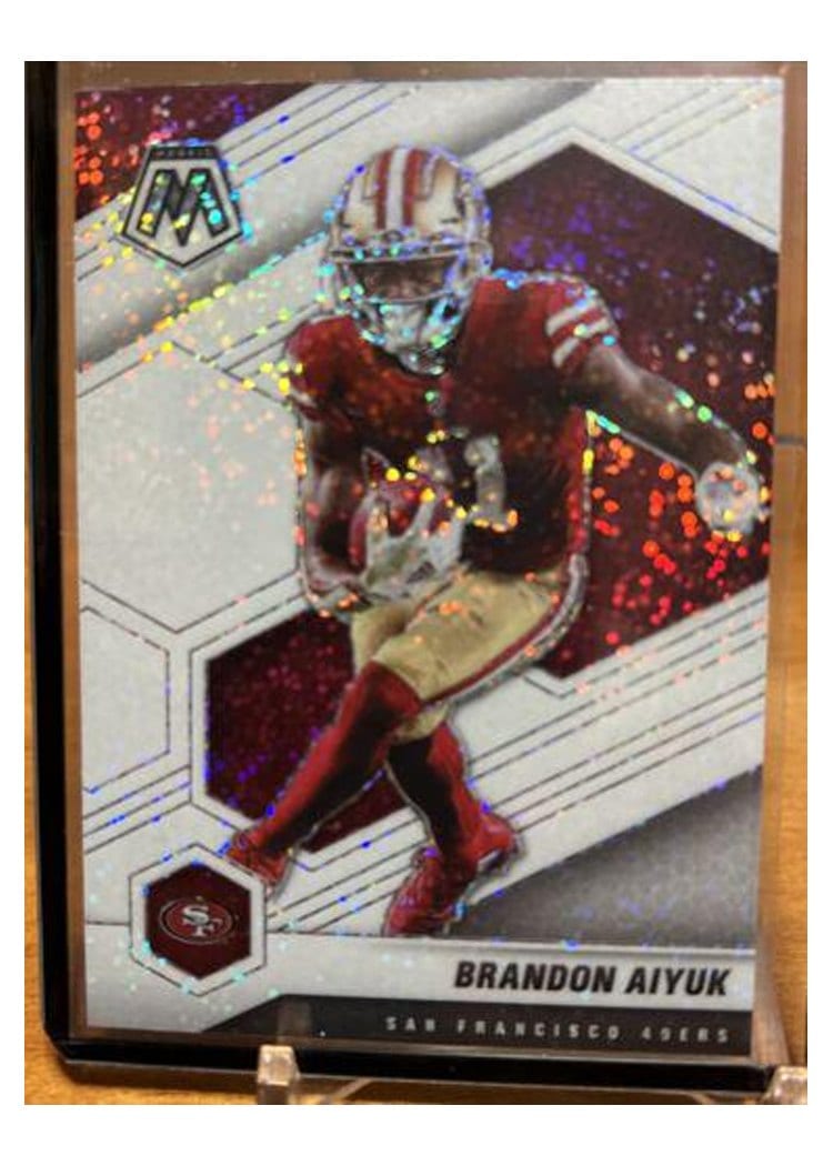 2021 Panini Mosaic Base Set Brandon Aiyuk #177 card