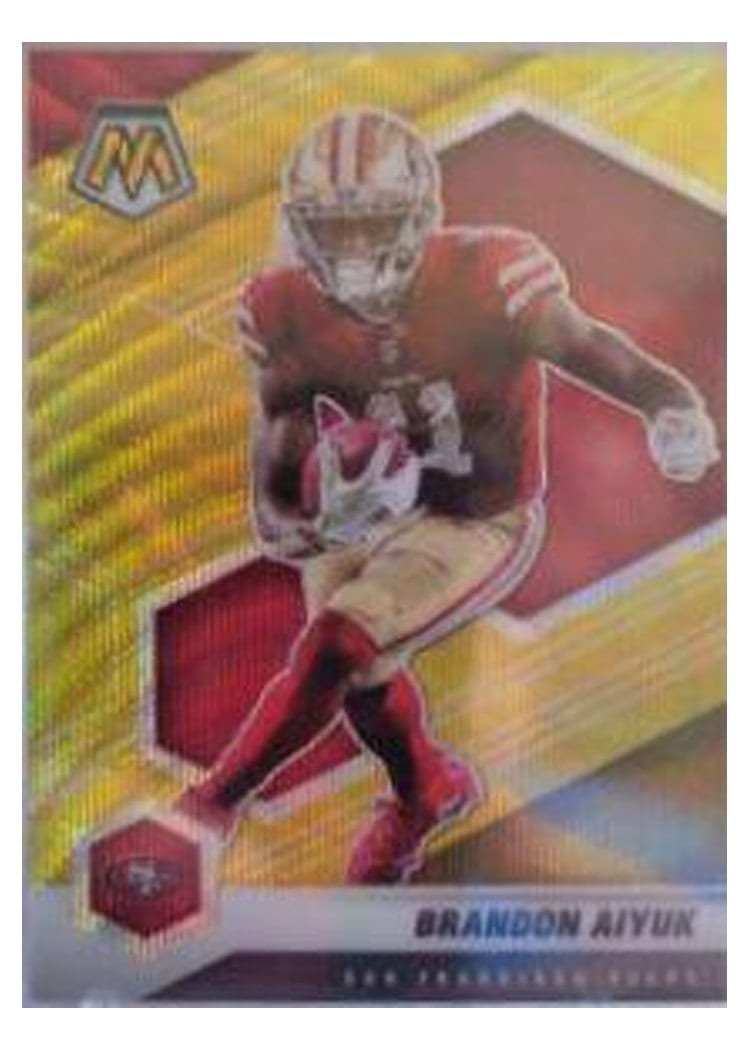 2021 Panini Mosaic Base Set Brandon Aiyuk #177 card
