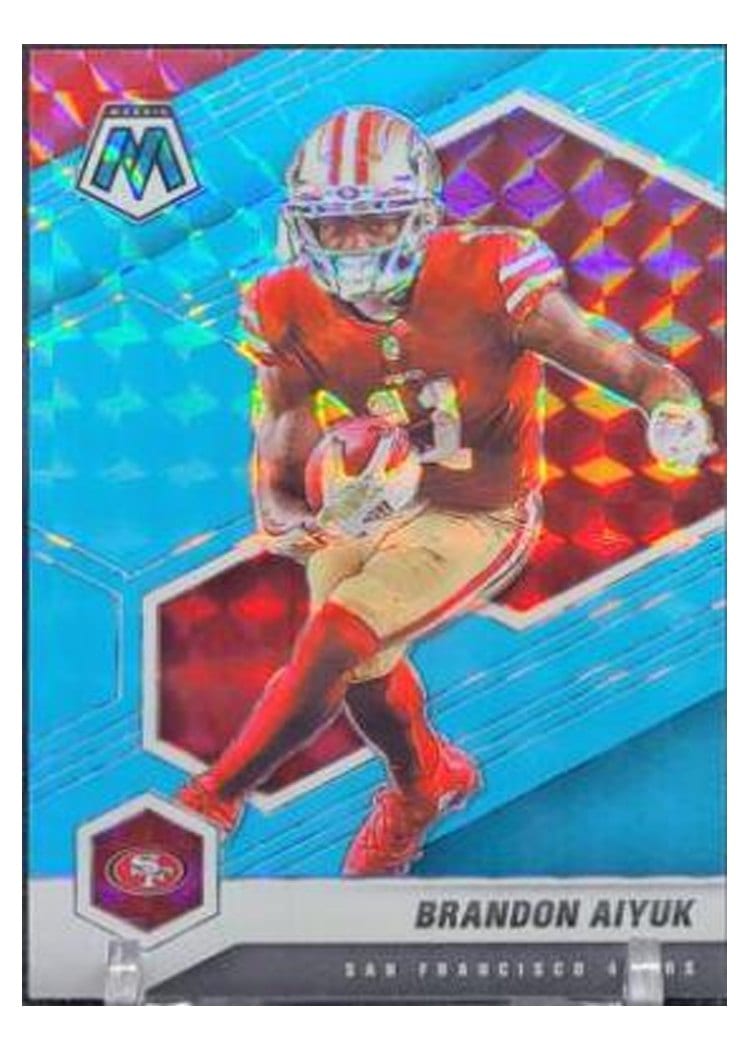 2021 Panini Mosaic Base Set Brandon Aiyuk #177 card
