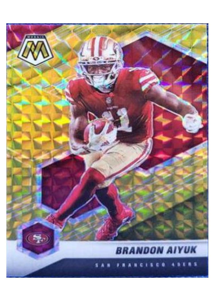 2021 Panini Mosaic Base Set Brandon Aiyuk #177 card