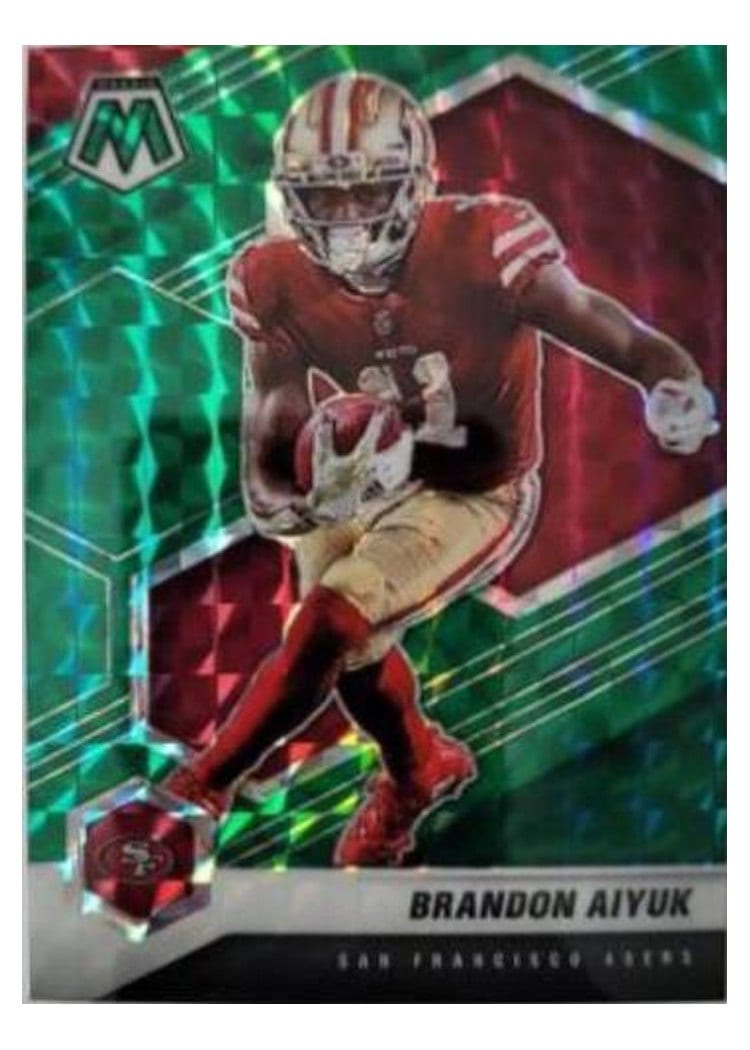 2021 Panini Mosaic Base Set Brandon Aiyuk #177 card