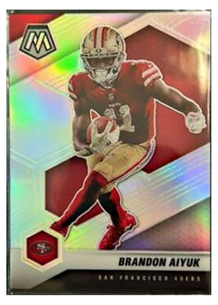 2021 Panini Mosaic Base Set Brandon Aiyuk #177 card
