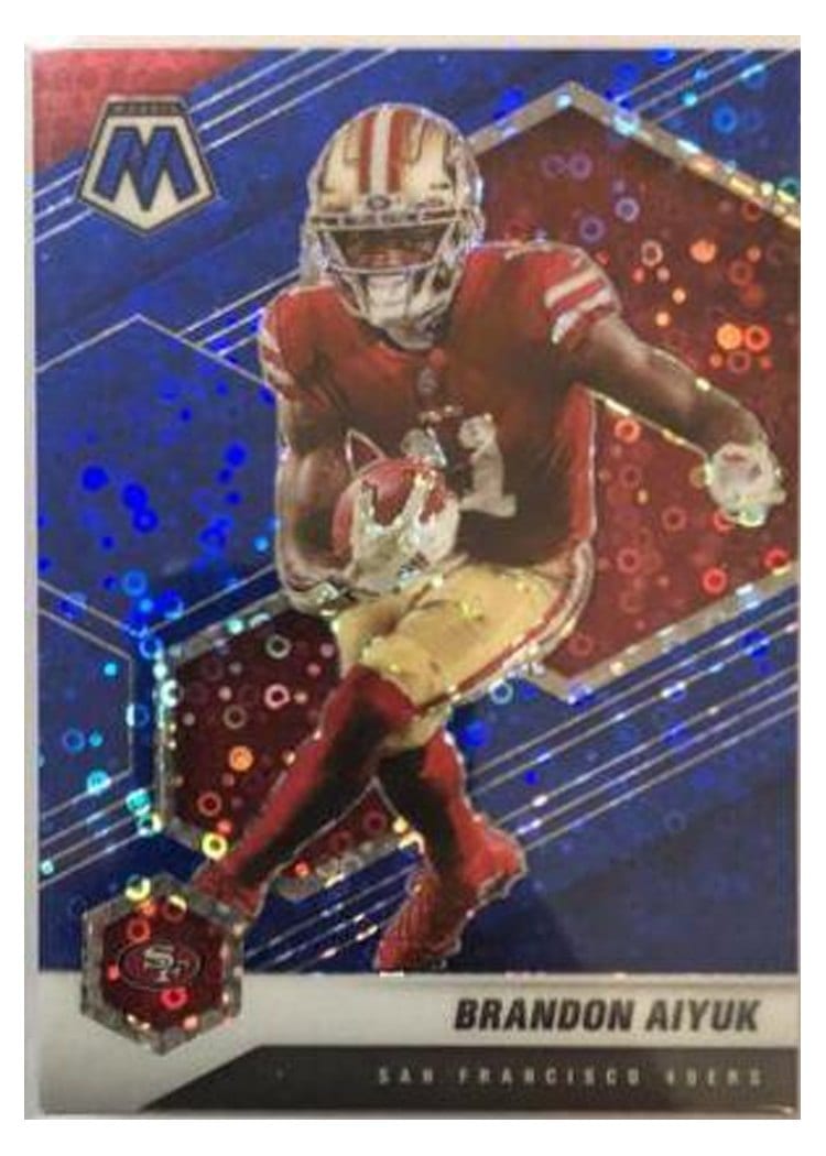 2021 Panini Mosaic Base Set Brandon Aiyuk #177 card
