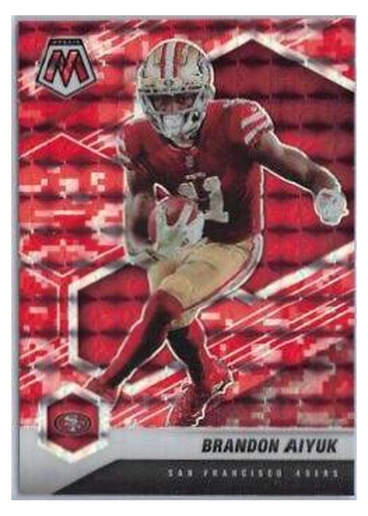 2021 Panini Mosaic Base Set Brandon Aiyuk #177 card