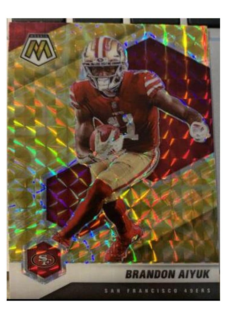 2021 Panini Mosaic Base Set Brandon Aiyuk #177 card