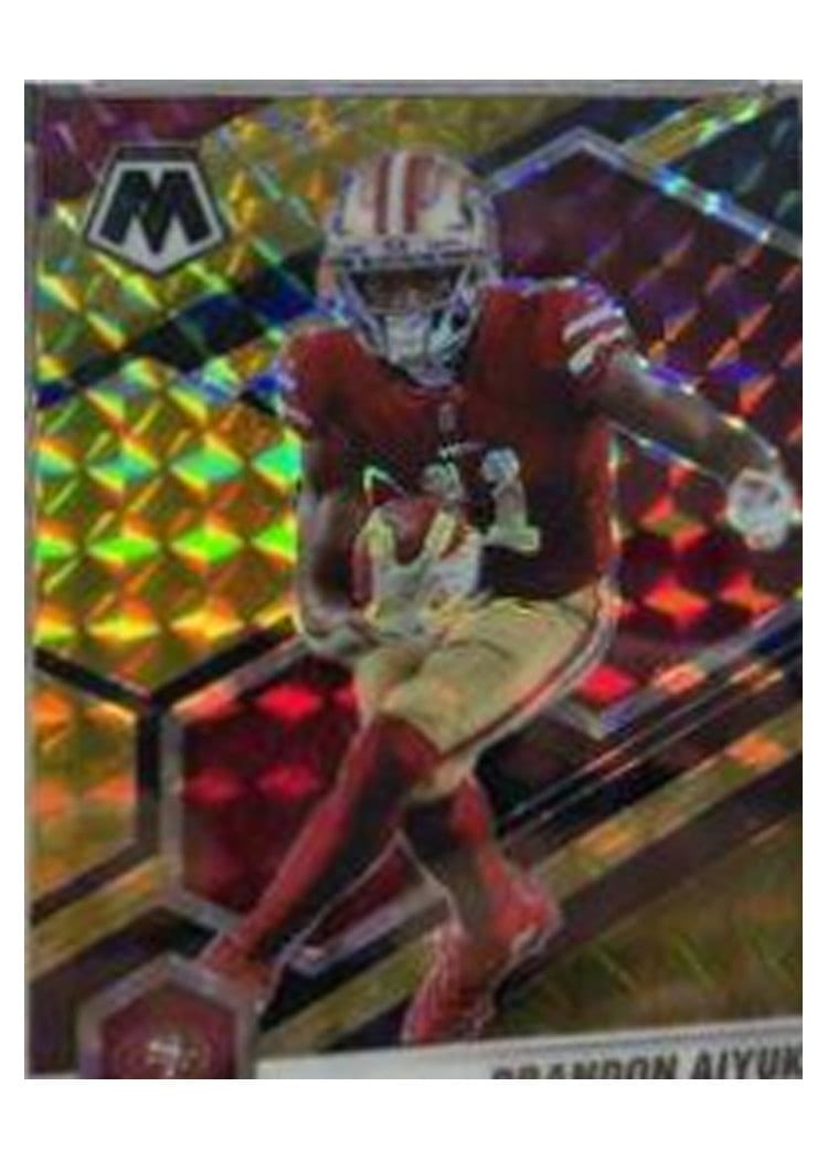 2021 Panini Mosaic Base Set Brandon Aiyuk #177 card