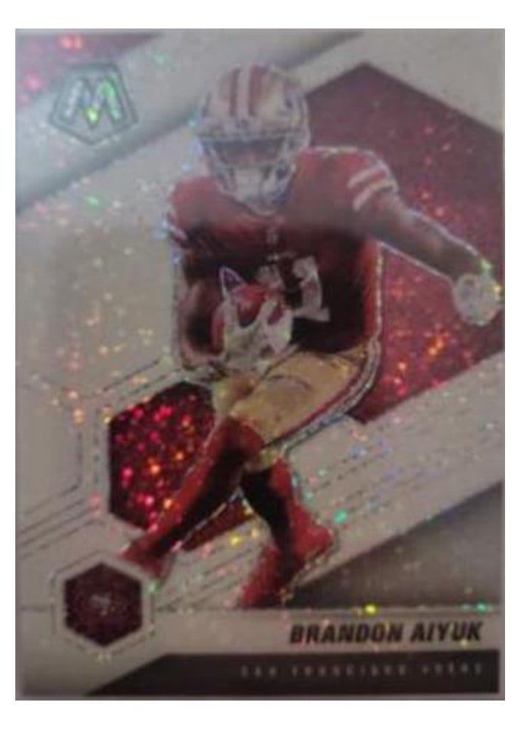 2021 Panini Mosaic Base Set Brandon Aiyuk #177 card