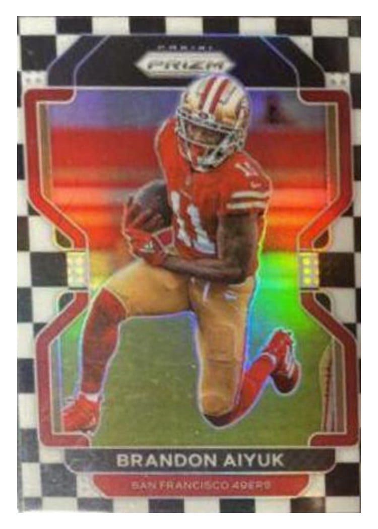 2021 Panini Prizm Base Set Brandon Aiyuk #52 card
