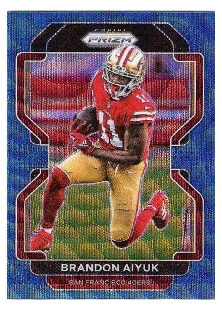 2021 Panini Prizm Base Set Brandon Aiyuk #52 card