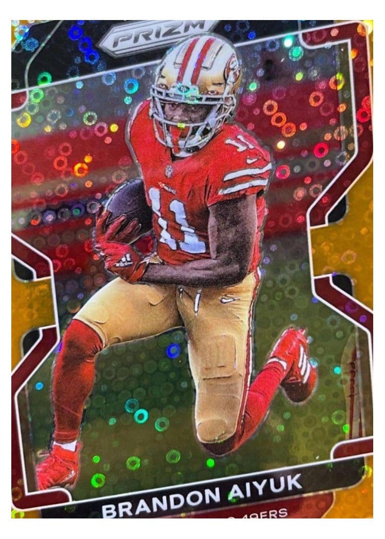 2021 Panini Prizm Base Set Brandon Aiyuk #52 card