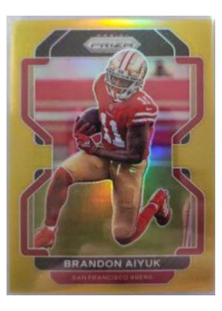 2021 Panini Prizm Base Set Brandon Aiyuk #52 card