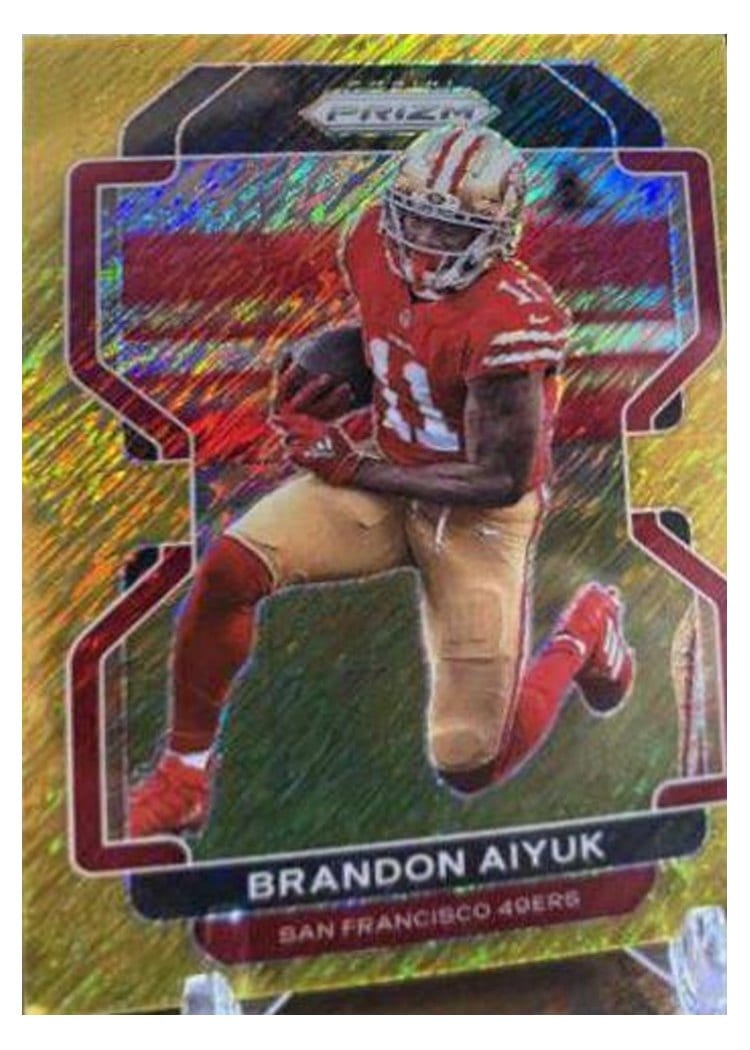 2021 Panini Prizm Base Set Brandon Aiyuk #52 card