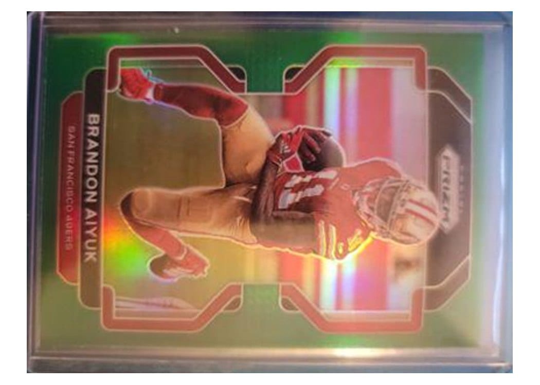 2021 Panini Prizm Base Set Brandon Aiyuk #52 card