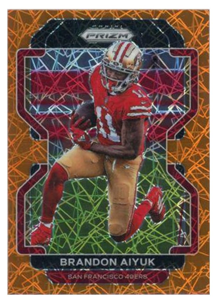 2021 Panini Prizm Base Set Brandon Aiyuk #52 card