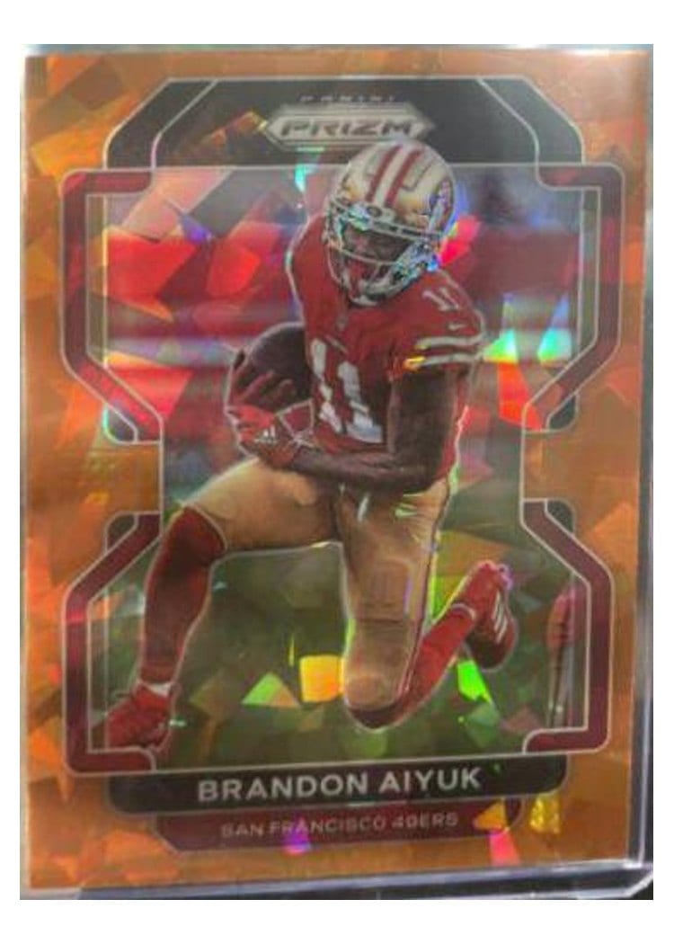 2021 Panini Prizm Base Set Brandon Aiyuk #52 card