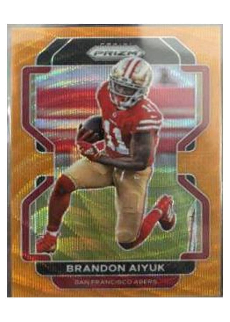 2021 Panini Prizm Base Set Brandon Aiyuk #52 card