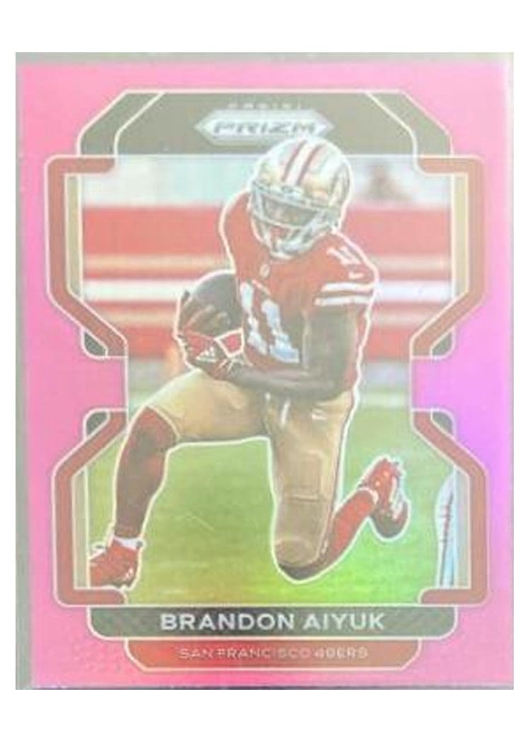 2021 Panini Prizm Base Set Brandon Aiyuk #52 card