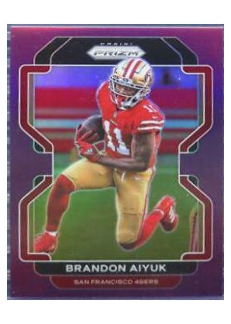 2021 Panini Prizm Base Set Brandon Aiyuk #52 card