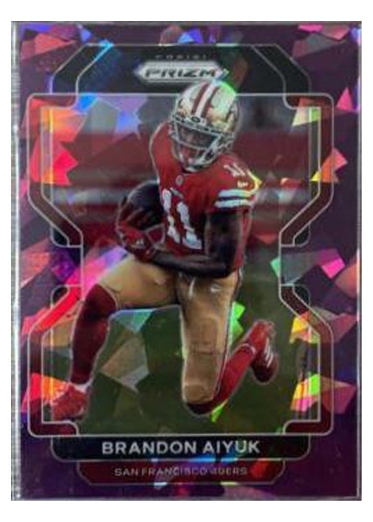 2021 Panini Prizm Base Set Brandon Aiyuk #52 card