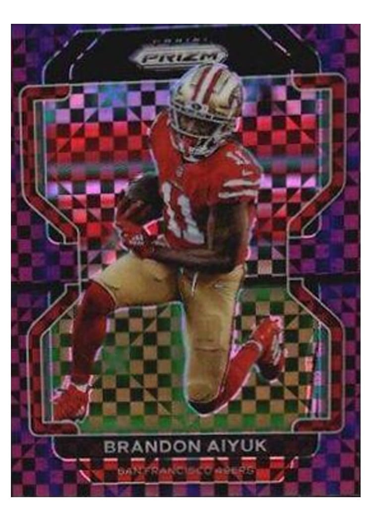 2021 Panini Prizm Base Set Brandon Aiyuk #52 card
