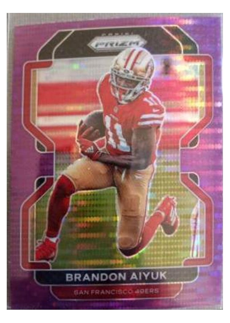 2021 Panini Prizm Base Set Brandon Aiyuk #52 card