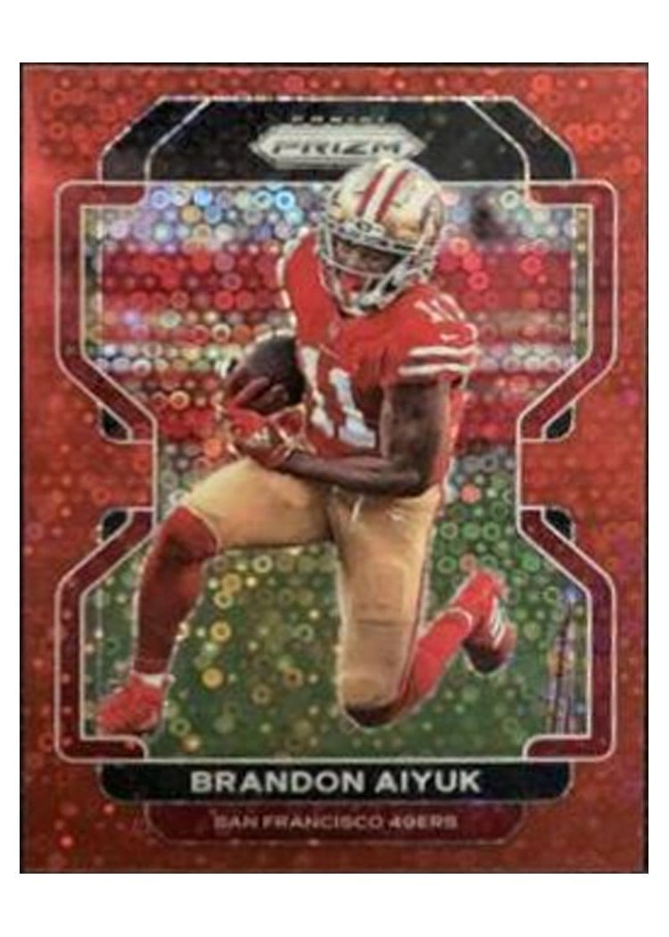 2021 Panini Prizm Base Set Brandon Aiyuk #52 card