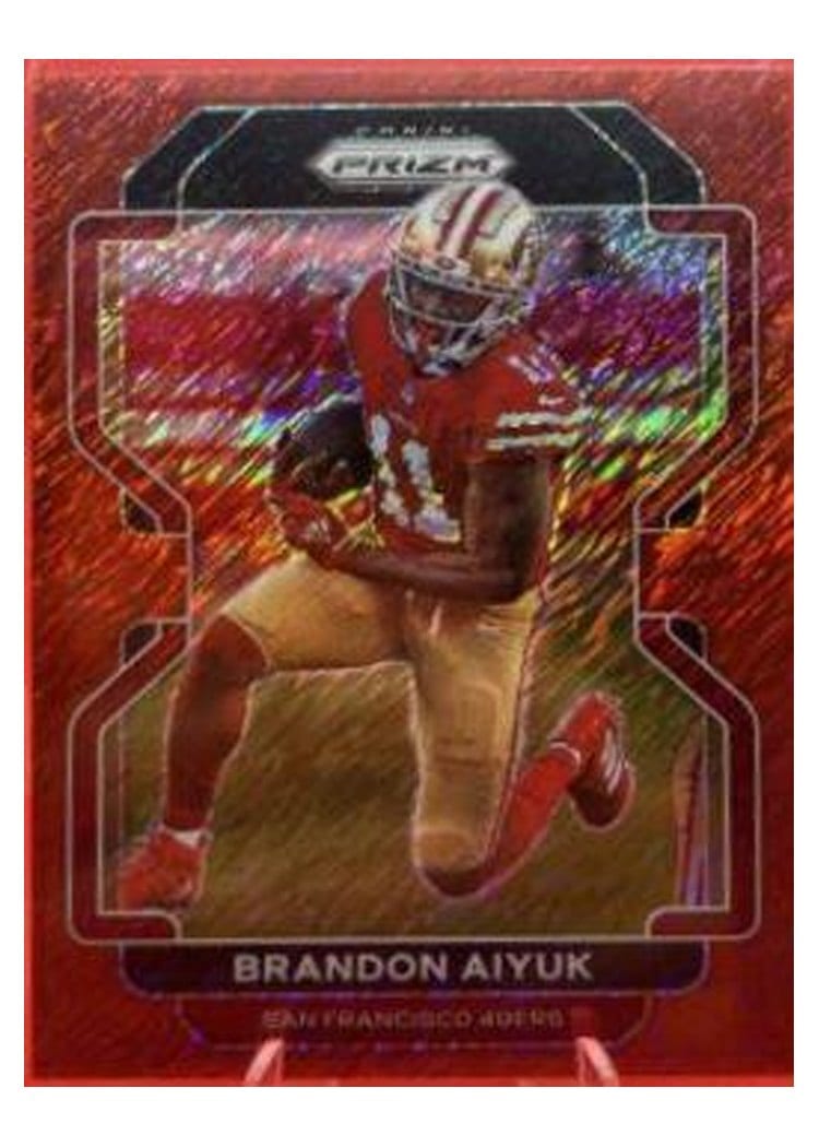 2021 Panini Prizm Base Set Brandon Aiyuk #52 card