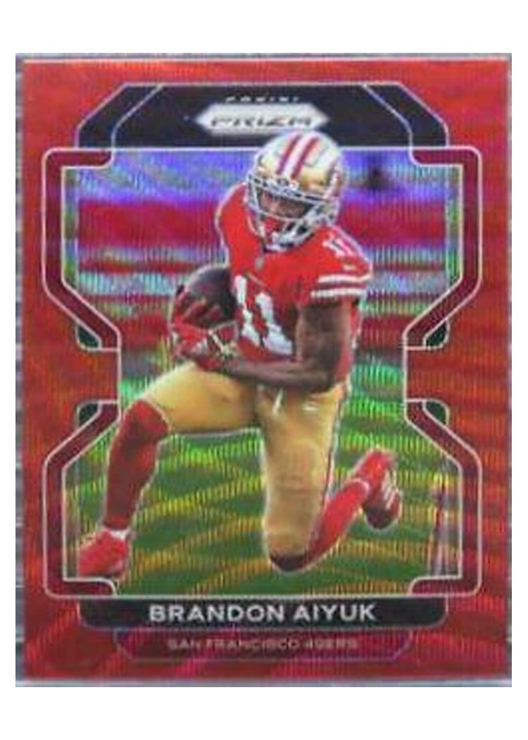 2021 Panini Prizm Base Set Brandon Aiyuk #52 card
