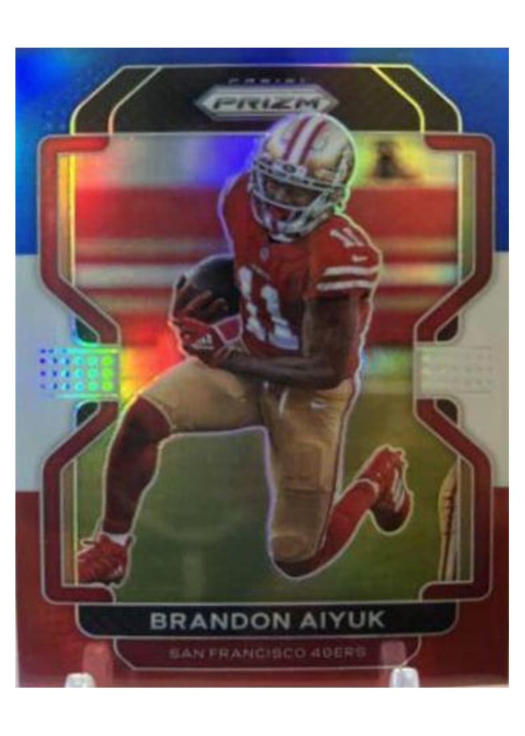 2021 Panini Prizm Base Set Brandon Aiyuk #52 card