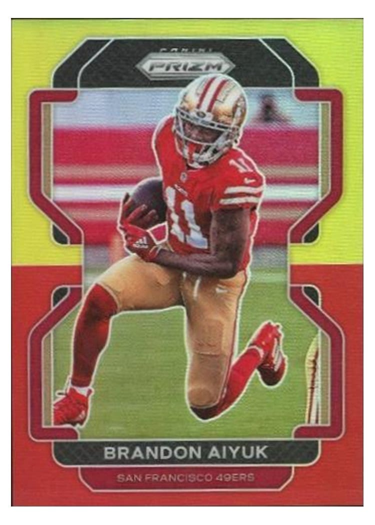 2021 Panini Prizm Base Set Brandon Aiyuk #52 card