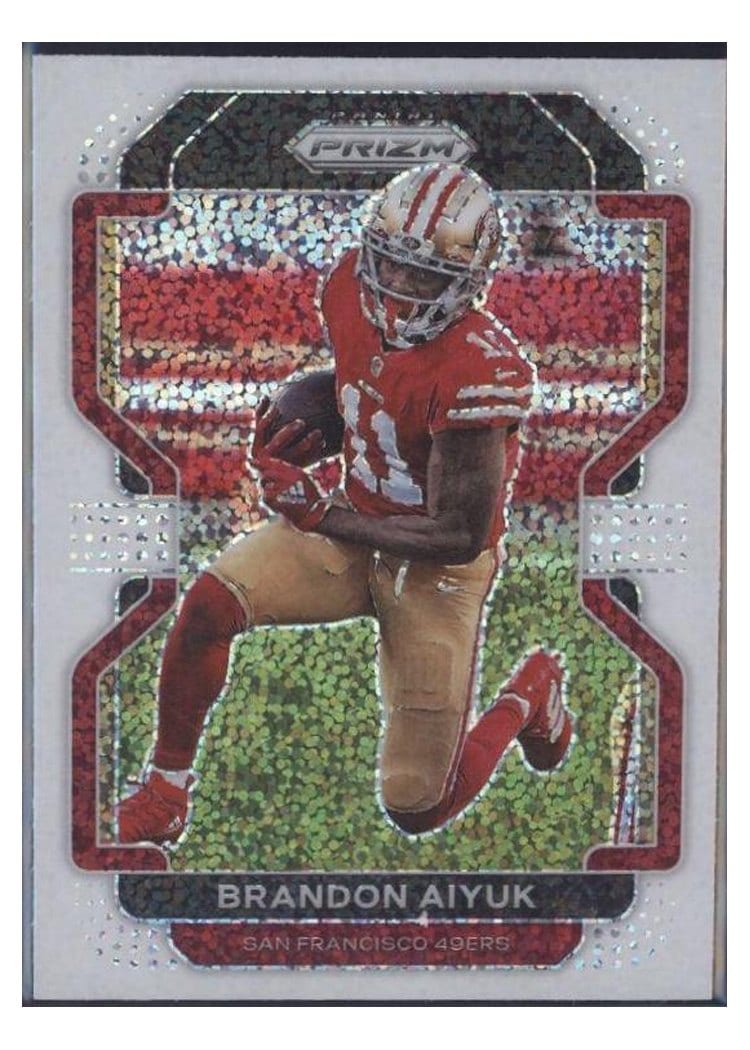 2021 Panini Prizm Base Set Brandon Aiyuk #52 card