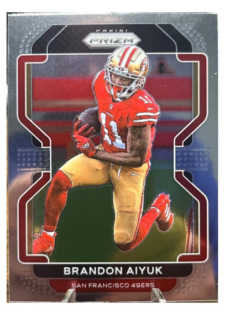 2021 Panini Prizm Base Set Brandon Aiyuk #52 card