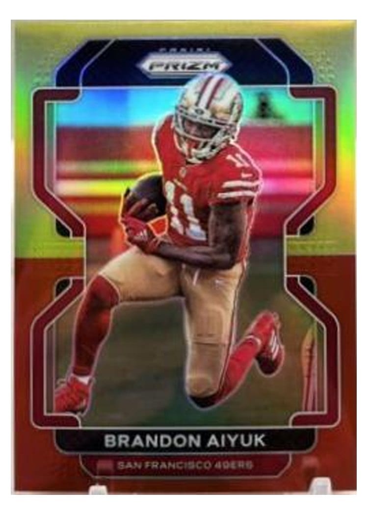 2021 Panini Prizm Base Set Brandon Aiyuk #52 card