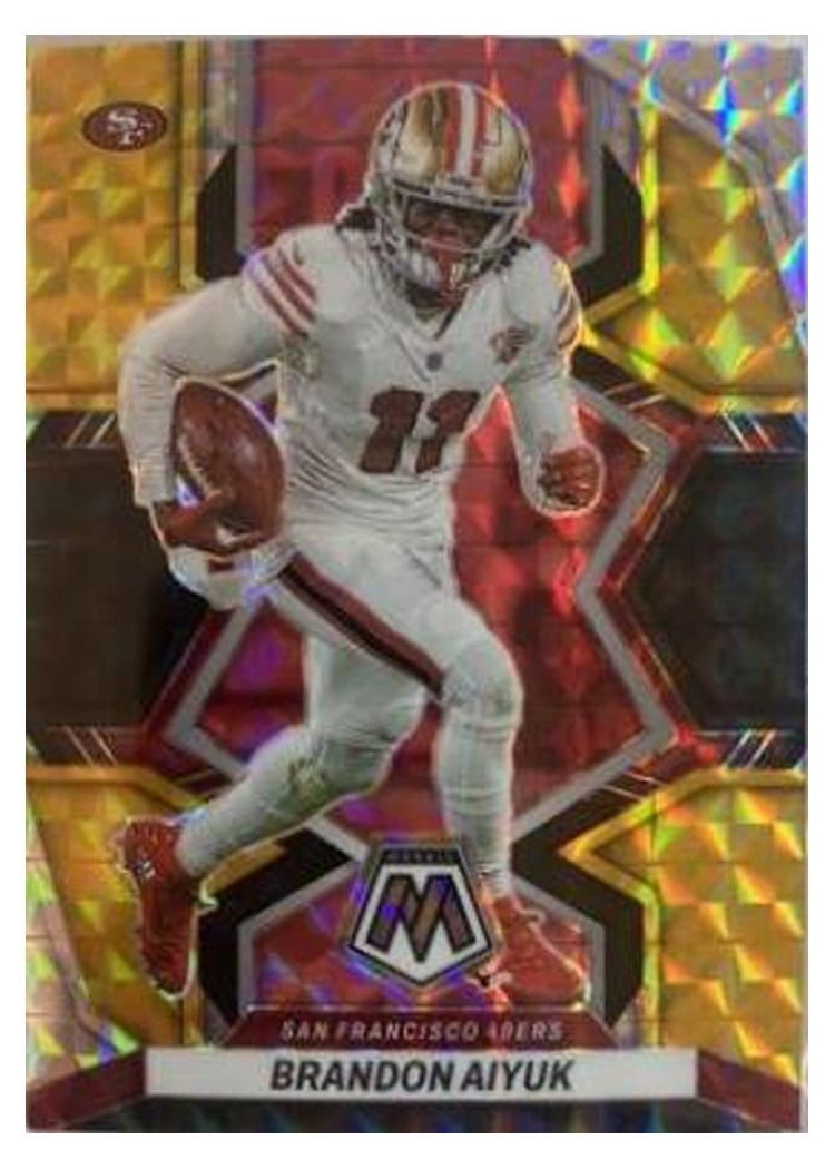 2022 Panini Mosaic Base Set Brandon Aiyuk #178 card